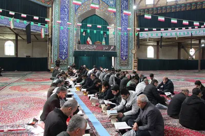 مراسم بزرگداشت شهید امت شهید امام خامنه ای(ره) در ملایر