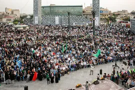 برگزاری جشن بزرگ عید غدیر در میدان امام حسین(ع)
