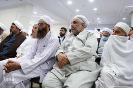 دیدار صمیمی سرپرست حجاج ایرانی با زائران کشورمان در مکه مکرمه