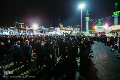 احیاء شب بیست و یکم ماه رمضان، آستان امامزاده صالح(ع)