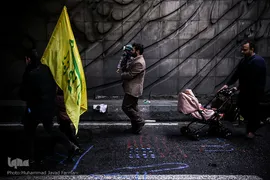 راهپیمایان ۲۲ بهمن ۱۳۹۷