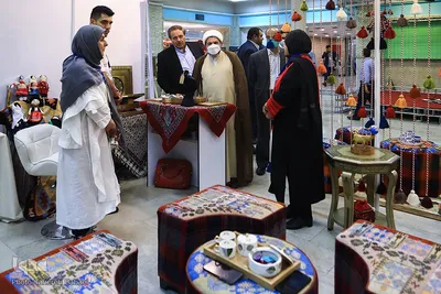 افتتاح نمایشگاه محصولات فرهنگی صادرات محور