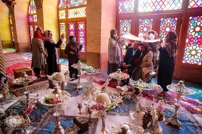 ازدواج در مسجد صورتی