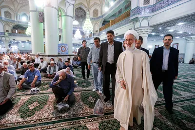 نماز عید سعید غدیرخم در آستان سیدالکریم