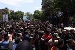 تشییع و خاکسپاری استاندار شهید آذربایجان شرقی‎
