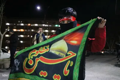 تجمع مردم فولادشهر در پی شهادت رهبر شهید انقلاب