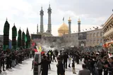 تاسوعای حسینی در جوار کریمه اهل بیت در سوگ علمدار کربلا