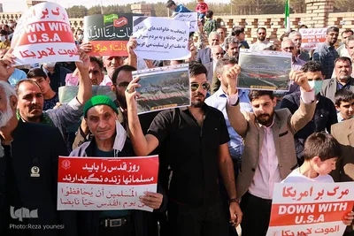راهپیمایی مردم بیرجند در محکومیت جنایت تروریستی شیراز