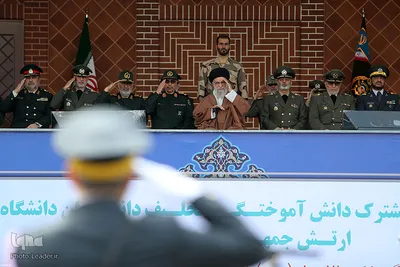 مراسم دانش‌آموختگی دانشجویان دانشگاه‌های افسری ارتش