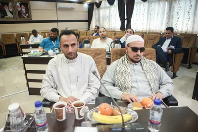 نشست رئیس سازمان بهزیستی با متسابقین سومین دوره مسابقات بین‌المللی قرآن کریم نابینایان جهان اسلام