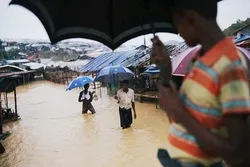 Rohingya Refugees at Risk of Dying in Landslides, Floods, Cyclones

 