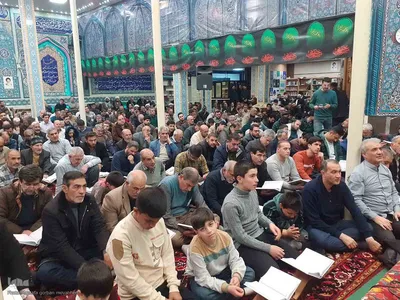 محفل انس با قرآن کریم در اهر