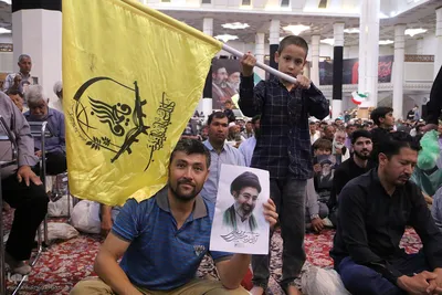 مهاجرین افغانستانی مقیم استان فارس در سوگ رهبر شهید امت