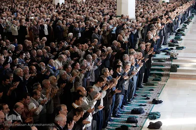 اولین نمازجمعه تهران به امامت حجّت‌الاسلام  والمسلمین محمّدجواد حاج‌علی‌اکبری