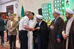 تجلیل از پیشکسوتان هنر و معماری در سومین حرم اهل بیت (ع)