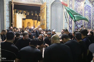 شب عاشورای حسینی در حرم شاهچراغ(ع)