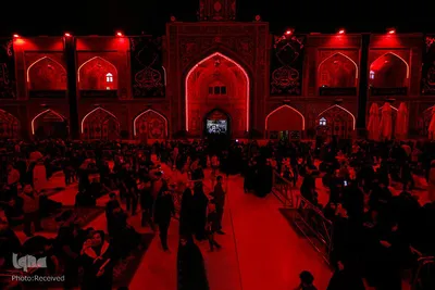 مراسم احیای شب قدر نوزدهم رمضان در حرم مطهر و نورانی مولای متقیان، حضرت علی(ع)
