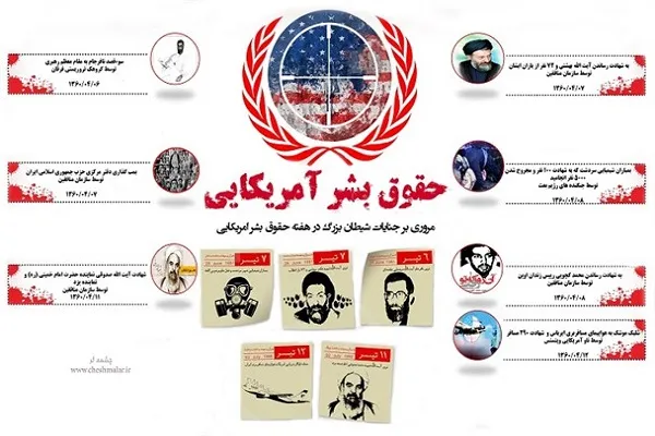نشست خبری اعلام برنامه‌‌های هفته «بازخوانی و افشای حقوق بشر آمریکایی» برگزار می‌شود