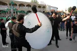 عزاداری سنتی روز اربعین در امامزاده سید جعفر محمد(ع) یزد