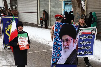 راهپیمایی ۲۲ بهمن ۱۴۰۴ در شهرستان اهر