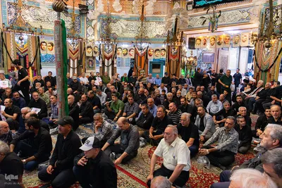 مراسم هفتمین شب خاکسپاری قائد شهید امت در اصفهان