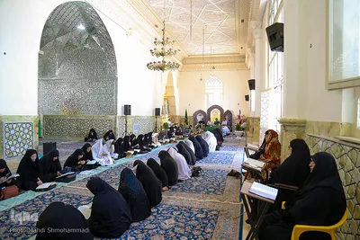 آیین جزء خواني قرآن‌کریم در آستان امامزاده عبدالله(ع)شهرری