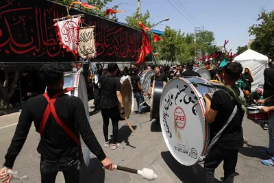 شبیه‌خوانی روز عاشورا در اهر