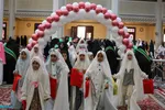 جشن دختران روزه‌ اولی در حرم مطهر حضرت شاهچراغ(ع)