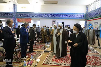 گردهمایی علما و روحانیون با حضور حجت‌الاسلام علی اکبری در بیرجند