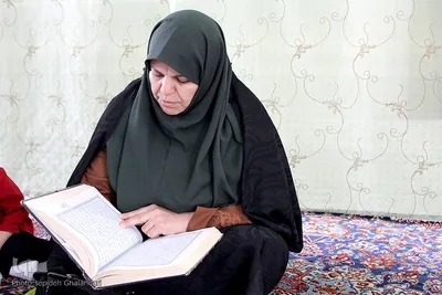 جزء خوانی و تفسیر قرآن کریم در مسجد جوادالائمه(ع) و طفلان مسلم بیرجند