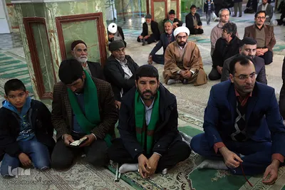 محفل انس با قرآن کاروان قرآنی انقلاب در امامزاده محمد هلال ابن علی(ع) کاشان