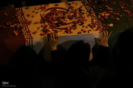وداع با پیکر پاک ۱۰۰ شهید گمنام