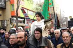 مراسم تجمع مردم اهر در سوگ رهبر شهید انقلاب