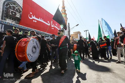 عزدارای ظهر عاشورا در شادگان