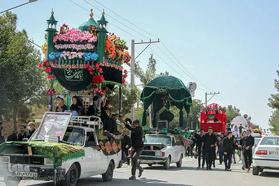 حسینیه ایران؛ تاسوعای حسینی در شهر شاهدیه یزد‎‎