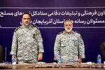 نشست معاون فرهنگی و تبلیغات ستاد کل نیروهای مسلح با مدیران رسانه آذربایجان شرقی‎