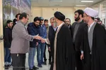 بازدید حجت الاسلام والمسلمین سیدمحمدعلی آل‌هاشم، نماینده ولی فقیه در آذربایجان شرقی از سلف سرویس دانشگاه تبریز