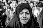 تجمع سوگواران امام خامنه‌ای در میدان امام اصفهان