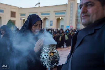 مراسم عزاداری شب بزرگداشت شهادت حضرت شاهچراغ(ع)