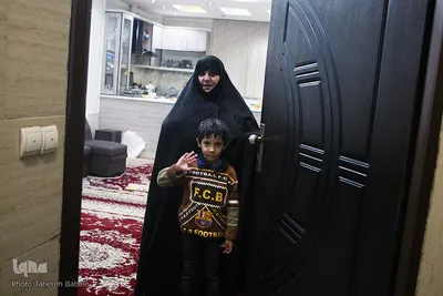 دیدار با خانواده شهید مدافع حرم محرم ترک