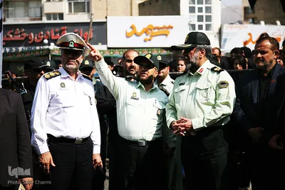 مراسم عزاداری ظهر عاشورا در کرج