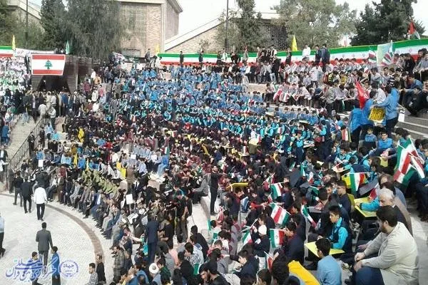 راهپیمایی سراسری یوم‌الله سیزدهم ابان ماه در ساری