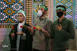 حرم کریمه اهل بیت(ع) در شب عید غدیر