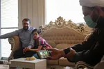دیدار  رئیس اداره امور قرآنی اداره کل اوقاف استان مرکزی با حافظ سندروم داون