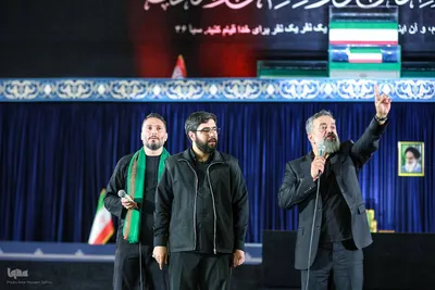 مراسم وداع و بدرقه آقای شهید ایران در مصلای امام(ره)