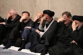 مراسم بزرگداشت سردار شهید حاج قاسم سلیمانی و شهدای جنایت تروریستی آمریکا در حسینیه امام خمینی (ره)