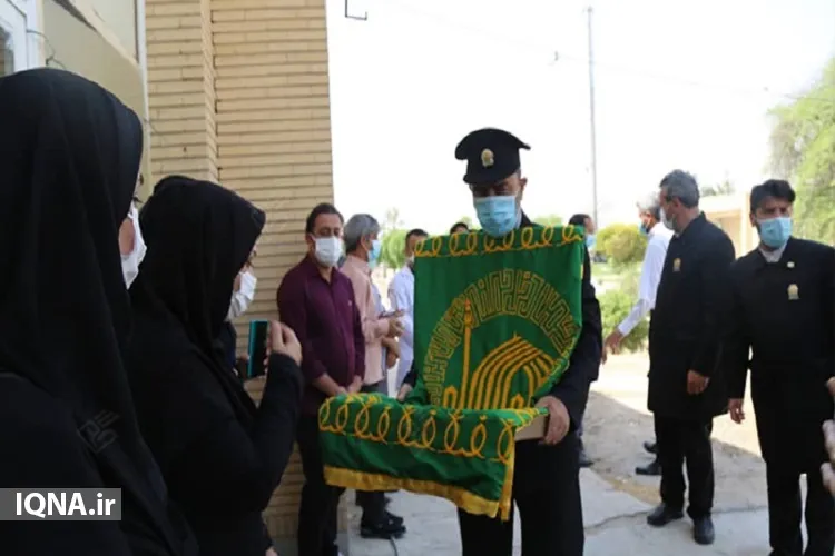 گزارش تصویری| تجلیل خادمین آستان قدس رضوی از مدافعین سلامت خورموج