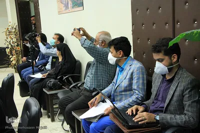 نشست خبری غلامعلی دهشیری رئیس کل دادگستری استان یزد