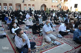 مراسم دعای عرفه در آستان مقدس حضرت سید حمزه(ع) تبریز
