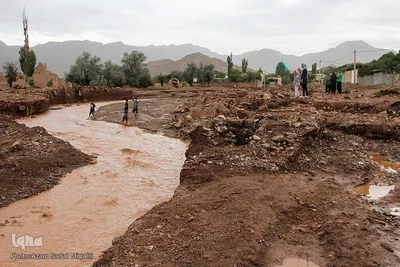 سیلاب مناطق تقی آباد و علی آباد تفت استان یزد‎‎